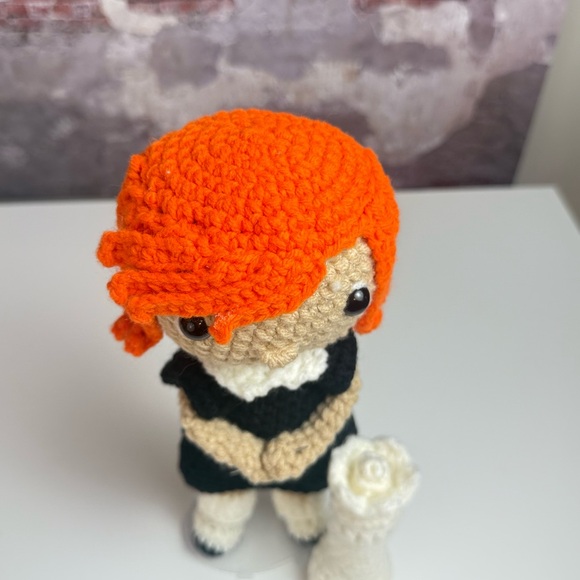 Handcrafted Beth Harmon Crochet Doll – Inspired by The Queen’s Gambit - Picture 8 of 13